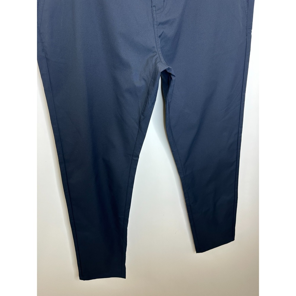 Jack Archer Jetsetter Tech Pant Slim Fit 35 x 32 Deep Blue Performance Stretch - Picture 4 of 10